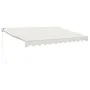 Toldo retráctil aluminio y tela color crema 3,5x2,5 m by , Awnings - Ref: Foro24-3154427, Price: 239,62 €, Discount: %