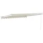 Toldo retráctil aluminio y tela color crema 3,5x2,5 m by , Awnings - Ref: Foro24-3154427, Price: 239,62 €, Discount: %