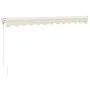 Toldo retráctil aluminio y tela color crema 3,5x2,5 m by , Awnings - Ref: Foro24-3154427, Price: 239,62 €, Discount: %