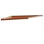 Toldo retráctil aluminio y tela naranja y marrón 4,5x3 m de , Toldos - Ref: Foro24-3154444, Precio: 309,53 €, Descuento: %