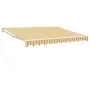 Toldo retráctil aluminio y tela blanco y amarillo 3x2,5 m von , Markisen - Ref: Foro24-3154431, Preis: 190,71 €, Rabatt: %