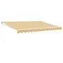 Toldo retráctil aluminio y tela amarillo y blanco 4x3 m von , Markisen - Ref: Foro24-3154433, Preis: 260,65 €, Rabatt: %