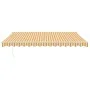 Toldo retráctil aluminio y tela amarillo y blanco 4x3 m von , Markisen - Ref: Foro24-3154433, Preis: 260,65 €, Rabatt: %
