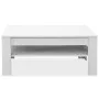Mesa de centro madera de ingeniería blanco 110x65x48 cm by , Coffee table - Ref: Foro24-244859, Price: 115,10 €, Discount: %