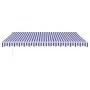 Toldo retráctil automático azul y blanco 4x3 m by , Awnings - Ref: Foro24-3154473, Price: 338,86 €, Discount: %