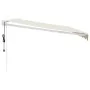 Toldo retráctil automático color crema 4x3 m von , Markisen - Ref: Foro24-3154478, Preis: 338,90 €, Rabatt: %