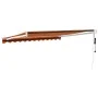 Toldo retráctil automático naranja y marrón 3,5x2,5 m by , Awnings - Ref: Foro24-3154492, Price: 280,18 €, Discount: %