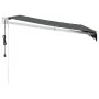 Toldo retráctil automático gris antracita 3x2,5 m by , Awnings - Ref: Foro24-3154486, Price: 263,51 €, Discount: %