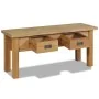 Banco de recibidor de madera de teca maciza 90x30x40 cm by , Benches for halls and storage - Ref: Foro24-244486, Price: 158,9...