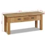 Banco de recibidor de madera de teca maciza 90x30x40 cm by , Benches for halls and storage - Ref: Foro24-244486, Price: 158,9...