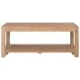 Mesa de centro de madera maciza de teca 100x50x40 cm de , Mesas de centro - Ref: Foro24-282849, Precio: 171,23 €, Descuento: %
