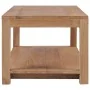 Mesa de centro de madera maciza de teca 100x50x40 cm de , Mesas de centro - Ref: Foro24-282849, Precio: 171,23 €, Descuento: %