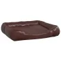 Cama para perros de cuero sintético marrón 105x80x25 cm von , Betten für Hunde - Ref: Foro24-171245, Preis: 63,74 €, Rabatt: %