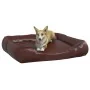 Cama para perros de cuero sintético marrón 105x80x25 cm von , Betten für Hunde - Ref: Foro24-171245, Preis: 63,74 €, Rabatt: %