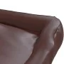 Cama para perros de cuero sintético marrón 105x80x25 cm von , Betten für Hunde - Ref: Foro24-171245, Preis: 63,74 €, Rabatt: %