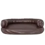 Cama para perros de espuma cuero sintético marrón 88x65 cm de , Camas para perros - Ref: Foro24-171321, Precio: 87,81 €, Desc...