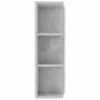 Armario de espejo de baño contrachapada gris 80x20,5x64 cm de , Tocadores de baño - Ref: Foro24-802610, Precio: 89,50 €, Desc...