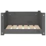 Cama para perros madera maciza de pino gris 55,5x45,5x28 cm by , Beds for dogs - Ref: Foro24-821444, Price: 53,24 €, Discount: %