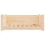 Cama para perros madera maciza de pino 75,5x55,5x28 cm by , Beds for dogs - Ref: Foro24-821452, Price: 61,59 €, Discount: %