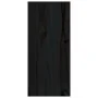 Botellero de madera maciza de pino negro 56x25x56 cm by , Wine and liquor cabinets - Ref: Foro24-821541, Price: 103,03 €, Dis...