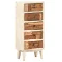 Cajonera de madera maciza reciclada 45x30x105 cm von , Schließfächer und Lagerschränke - Ref: Foro24-286537, Preis: 270,23 €,...