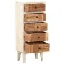 Cajonera de madera maciza reciclada 45x30x105 cm von , Schließfächer und Lagerschränke - Ref: Foro24-286537, Preis: 270,23 €,...