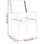 Juego de comedor para jardín 5 piezas acero y textilene negro von , Gartensets - Ref: Foro24-3200727, Preis: 272,48 €, Rabatt: %