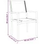 Juego de comedor para jardín 9 piezas acero y textilene negro von , Gartensets - Ref: Foro24-3200725, Preis: 644,54 €, Rabatt: %