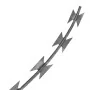 Alambre de espino rollo helicoidal 2 uds acero galvanizado 100m by , Chains, wire and rope - Ref: Foro24-3057512, Price: 92,3...