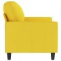 Sofá de 2 plazas de tela amarillo claro 120 cm by , Sofas - Ref: Foro24-359160, Price: 193,88 €, Discount: %