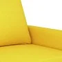Sofá de 2 plazas de tela amarillo claro 120 cm by , Sofas - Ref: Foro24-359160, Price: 193,88 €, Discount: %