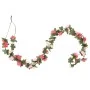 Guirnaldas de flores de Navidad 6 uds rosa primaveral 250 cm de , Coronas y guirnaldas - Ref: Foro24-359038, Precio: 13,66 €,...