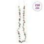 Guirnaldas de flores de Navidad 6 uds rosa primaveral 250 cm de , Coronas y guirnaldas - Ref: Foro24-359038, Precio: 13,66 €,...