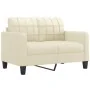 Juego de sofás con cojines 3 piezas cuero sintético color crema by , Sofas - Ref: Foro24-3201394, Price: 503,76 €, Discount: %