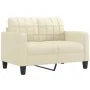 Juego de sofás con cojines 2 piezas cuero sintético color crema von , Sofas - Ref: Foro24-3201389, Preis: 460,82 €, Rabatt: %