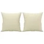 Juego de sofás con cojines 2 piezas cuero sintético color crema von , Sofas - Ref: Foro24-3201389, Preis: 460,82 €, Rabatt: %