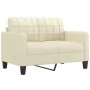 Juego de sofás con cojines 4 piezas cuero sintético color crema von , Sofas - Ref: Foro24-3201354, Preis: 642,06 €, Rabatt: %