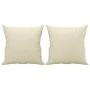 Juego de sofás con cojines 4 piezas cuero sintético color crema von , Sofas - Ref: Foro24-3201354, Preis: 642,06 €, Rabatt: %