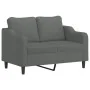 Juego de sofás con cojines 3 piezas tela gris oscuro von , Sofas - Ref: Foro24-3201827, Preis: 484,71 €, Rabatt: %