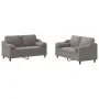Juego de sofás con cojines 2 piezas tela gris taupe von , Sofas - Ref: Foro24-3201825, Preis: 443,95 €, Rabatt: %
