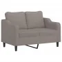 Juego de sofás con cojines 2 piezas tela gris taupe von , Sofas - Ref: Foro24-3201825, Preis: 443,95 €, Rabatt: %