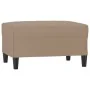 Juego de sofás con cojines 4 piezas cuero sintético capuchino von , Sofas - Ref: Foro24-3201749, Preis: 618,00 €, Rabatt: %