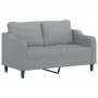 Juego de sofás con cojines 3 piezas tela gris claro von , Sofas - Ref: Foro24-3201810, Preis: 465,44 €, Rabatt: %