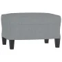 Juego de sofás con cojines 3 piezas tela gris claro von , Sofas - Ref: Foro24-3201810, Preis: 465,44 €, Rabatt: %