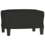 Juego de sofás con cojines 3 piezas tela negro by , Sofas - Ref: Foro24-3201846, Price: 508,70 €, Discount: %