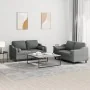 Juego de sofás con cojines 2 piezas tela gris oscuro by , Sofas - Ref: Foro24-3201819, Price: 426,31 €, Discount: %