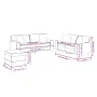 Juego de sofás con cojines 3 piezas cuero sintético negro by , Sofas - Ref: Foro24-3201929, Price: 597,45 €, Discount: %