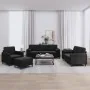 Juego de sofás con cojines 4 piezas terciopelo negro von , Sofas - Ref: Foro24-3201969, Preis: 703,55 €, Rabatt: %