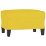 Juego de sofás con cojines 3 piezas tela amarillo claro by , Sofas - Ref: Foro24-3201831, Price: 490,03 €, Discount: %