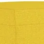 Juego de sofás con cojines 3 piezas tela amarillo claro by , Sofas - Ref: Foro24-3201831, Price: 490,03 €, Discount: %